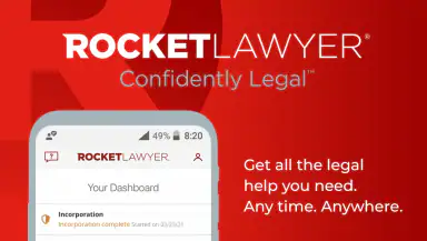 Rocket Lawyer Legal & Law Help header