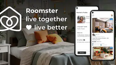 Roomster® 5M+Downloads header