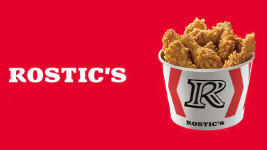 Rostic's: Takeaway & Delivery header