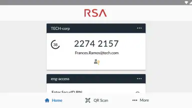 RSA Authenticator (SecurID) header