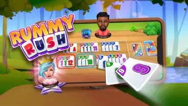 Rummy Rush - Classic Card Game header