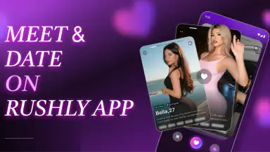 Rushly: Meet & Date header