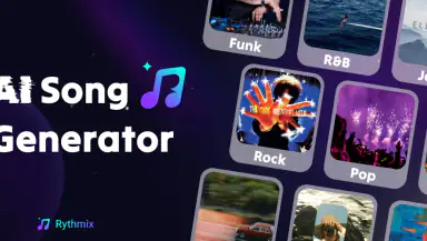 Rythmix: AI Music & Song Maker header