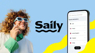 Saily: Travel eSIM & Data header