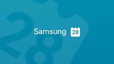 Samsung Calendar header