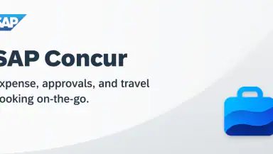 SAP Concur header