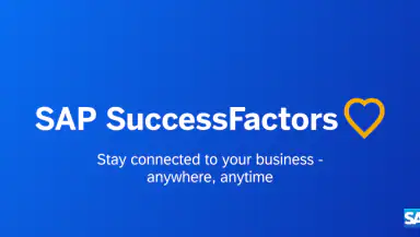 SAP SuccessFactors Mobile header