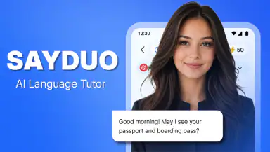 SayDuo: AI Language Learning header