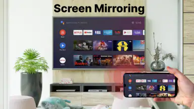 Screen Mirroring - Cast to TV header