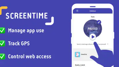 Screen Time - Parental Control header