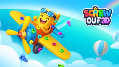 Screw Out 3D: Nut Sort Jam header