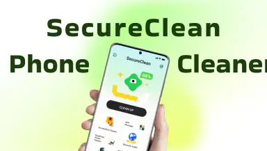 SecureClean — Phone Cleaner header