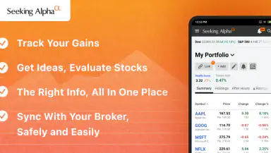 Seeking Alpha: News & Analysis header