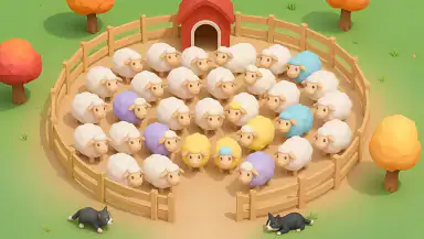 Sheep Dash: Sheep Away header