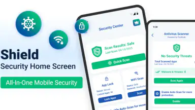 Shield: Antivirus Home Screen header