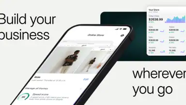 Shopify: Sell online/in person header