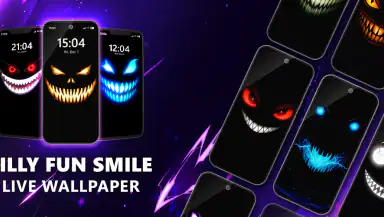 Silly Fun Smile Live Wallpaper header
