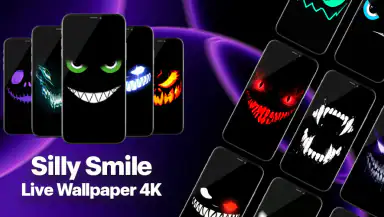 Silly Smile Wallpaper & Sound header