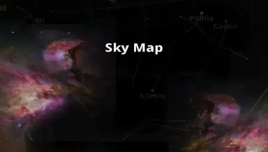 Sky Map header
