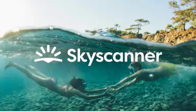 Skyscanner Flights Hotels Cars header