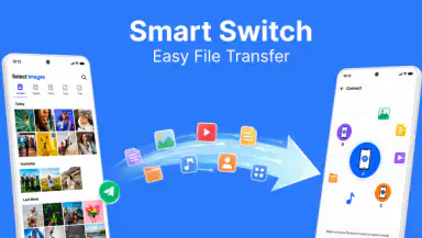 Smart Switch App File Transfer header