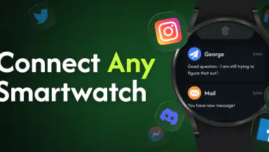 Smart Watch App: Wearable Sync header