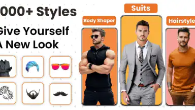 Smarty Men Jacket Photo Editor header
