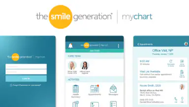 Smile Generation MyChart header