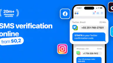 SMS Virtual - Receive SMS header