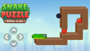 Snake Puzzle: Slither to Eat header