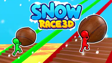 Snow Race 3D™: Fun Racing header