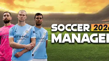 Soccer Manager 2026 - Football header