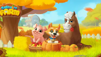 Solitaire Farm: Card Games header