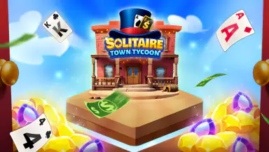 Solitaire Town Tycoon header