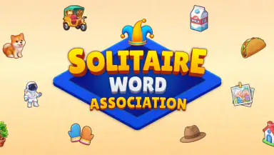 Solitaire Word Association header