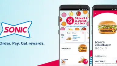 SONIC Drive-In - Order Online header