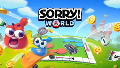 Sorry! World - Board game header