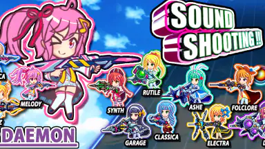 SOUND SHOOTING!!Rhythm Shooter header