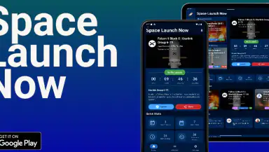 Space Launch Now - Tracker header