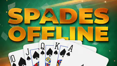 Spades Offline - Card Game header