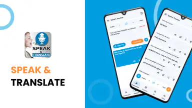 Speak and Translate Languages header