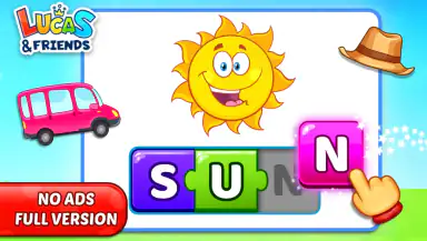 Spelling & Phonics: Kids Games header