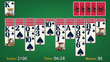 Spider Solitaire: Card Games header
