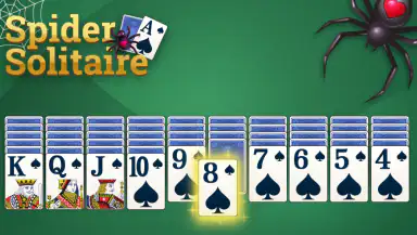 Spider Solitaire - Retro Card header