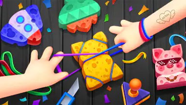 Sponge Art: Shape Puzzle header