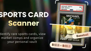 Sports Card Value Scanner header