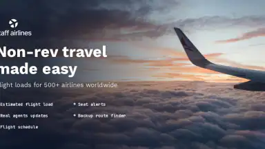 Staff Airlines: Non-Rev Travel header