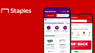 Staples - Deals & Shopping header