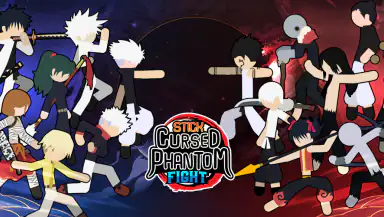 Stickman Cursed: Phantom Fight header