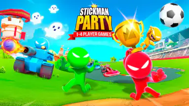 Stickman Party 234 MiniGames header